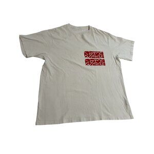 Some Ware Logo T-Shirt in White Red